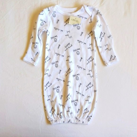 NEW george 3-pack unisex neutral newborn baby sleepwear bundle - Picture 4 of 11